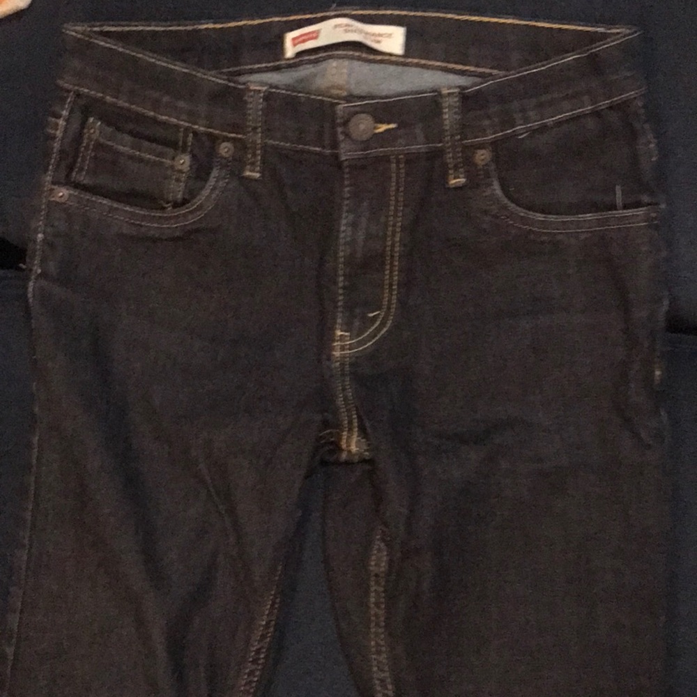 Navy blue levis